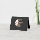 それが野球の恋人おもしろいの孫だ 招待状 (正面)