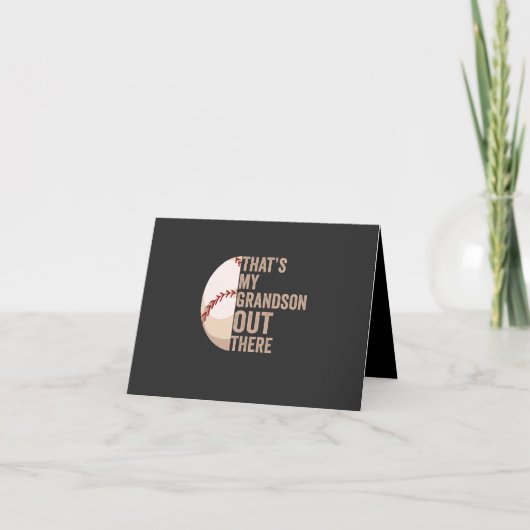 それが野球の恋人おもしろいの孫だ 招待状 (正面)