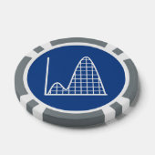 それが青で増える ポーカーチップ (シングル)