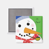 それが魔法の雪だるま マグネット (正面/裏面)