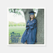 それが20XXの私の女の子クラス写真卒業 スタンダードカクテルナプキン (正面)