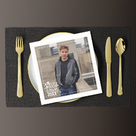 それが20XX写真卒業の私の少年クラスだ スタンダードカクテルナプキン