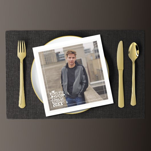 それが20XX写真卒業の私の少年クラスだ スタンダードカクテルナプキン