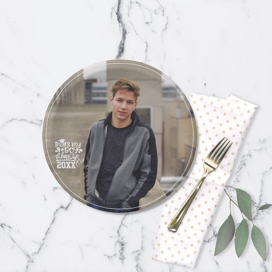 それが20XX写真卒業の私の少年クラスだ ペーパープレート