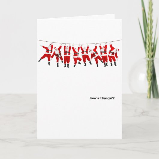 それがHanginサンタいかにあるか シーズンカード (正面)