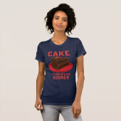 、それであるものが夕食のためあります固めて下さい Tシャツ (正面フル)