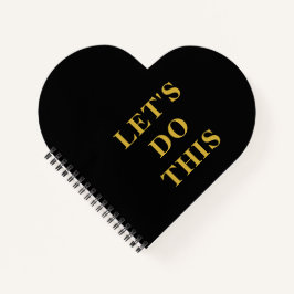 それでは、ハート型スパイラルバウンドのノート ノートブック