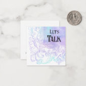 *~*それではAP63人間関係フラットノートカード ノートカード (正面/裏面インサイチュ)