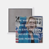 それでもエリザベス・ウォーレンは磁石を固執した マグネット (正面/裏面)