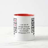 それでもカスタム彼女はクリスチャンを固執した マグカップ (中央)