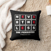 それでも彼女はクリスチャン感動的を固守した クッション (ブランケット)