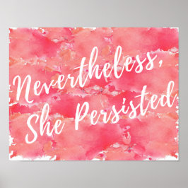 それでも彼女はポスターを張り続けた ポスター