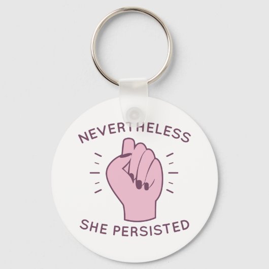 それでも彼女は固執した キーホルダー (正面)