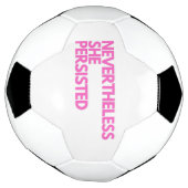 それでも彼女は固執した サッカーボール (回転)