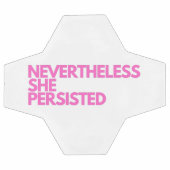 それでも彼女は固執した サッカーボール (フラット)