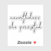 それでも彼女は固執した シール (シート)