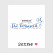 それでも彼女は固執した シール (シート)