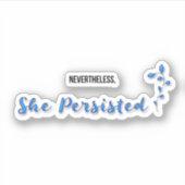 それでも彼女は固執した シール (正面)