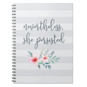 それでも彼女は固執した ノートブック (正面)