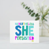 それでも彼女は固執した ポストカード (スタンド正面)