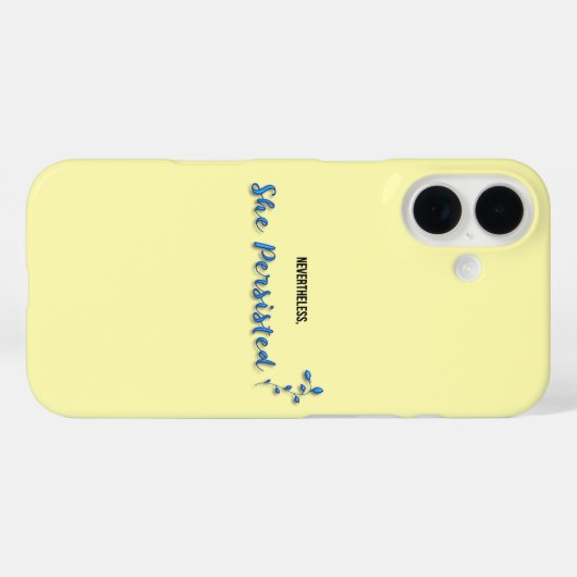 それでも彼女は固執した Case-Mate iPhoneケース (裏面 (横))