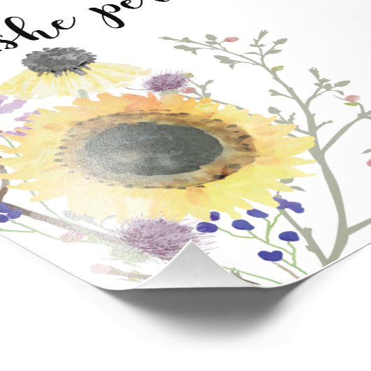 それでも彼女は書道引用文を続けた フォトプリント            (角)