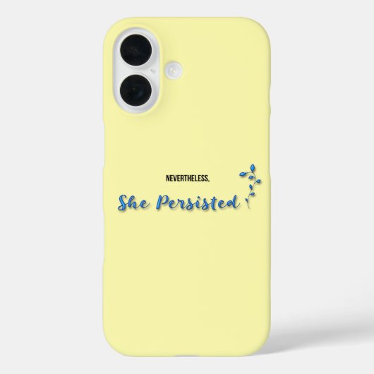 それでも彼女は立ち上がった Case-Mate iPhoneケース (裏面)