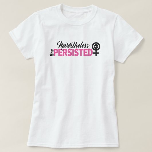 それでも彼女は立ち上がったTシャツ Tシャツ (デザイン正面)