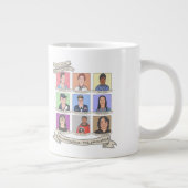 それでも彼女は20オンスも続いた。ジャンボマグ ジャンボコーヒーマグカップ (右)