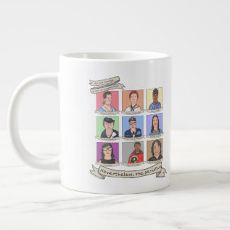 それでも彼女は20オンスも続いた。ジャンボマグ ジャンボコーヒーマグカップ