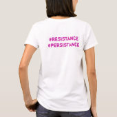 それでも彼女はTシャツを固執した Tシャツ (裏面)