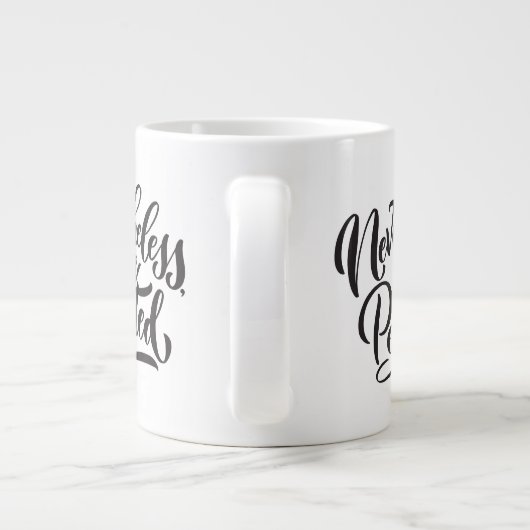 それでも、彼女は両面ジャンボマグカップを続けた ジャンボコーヒーマグカップ (裏面)