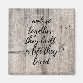 それで一緒にライフマグネットを作った マグネット (正面)