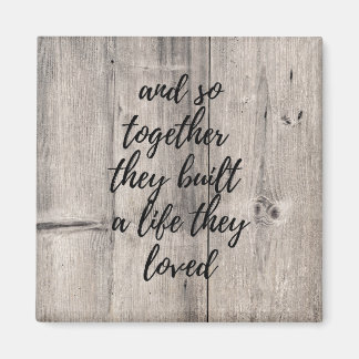 それで一緒にライフマグネットを作った マグネット