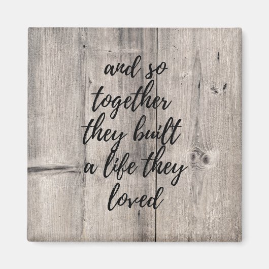 それで一緒にライフマグネットを作った マグネット (正面)