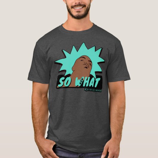 それで今のマグカップが何を撃ったか Tシャツ (正面)