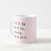 それで何だ? コーヒーマグカップ (正面左)