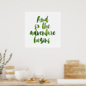 「それで冒険が始まる」 ポスター (キッチン)