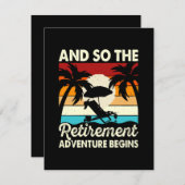 それで引退の冒険が始まる エンクロージャーカード (正面/裏面)