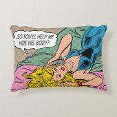 「それで彼の救済体を隠すか?」 アクセントクッション (正面)