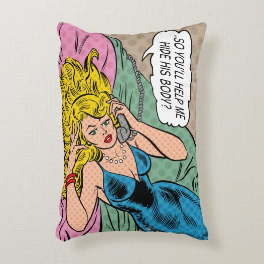 「それで彼の救済体を隠すか?」 アクセントクッション (正面(垂直))