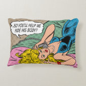 「それで彼の救済体を隠すか？」 アクセントクッション (裏面)