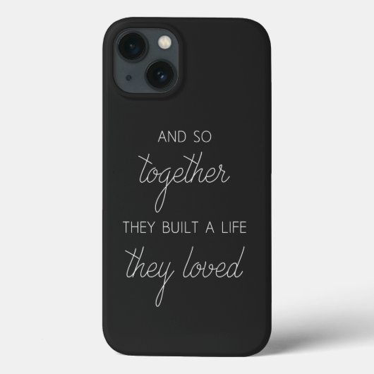 それで彼らは一緒に愛する生活を築いた Case-Mate iPhoneケース (裏面)