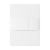 それで招待状用帯 招待状ベリーバンド (裏面例)