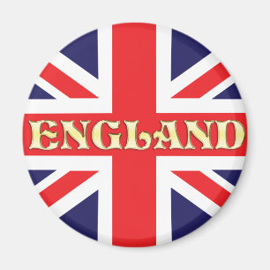 それで書かれるイギリスが付いている英国国旗の旗 マグネット