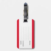 それで書かれる「鉱山」が付いているおもしろいな荷物のラベル ラゲッジタグ (裏面縦)