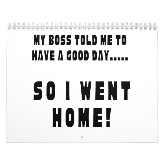 それで私は家に帰った カレンダー (カバー)