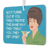 それで結果は… おもしろい - カーエアーフレッシュナー (左)