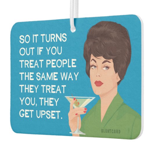 それで結果は… おもしろい - カーエアーフレッシュナー (左)