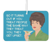 それで結果は… おもしろい - カーエアーフレッシュナー (正面)